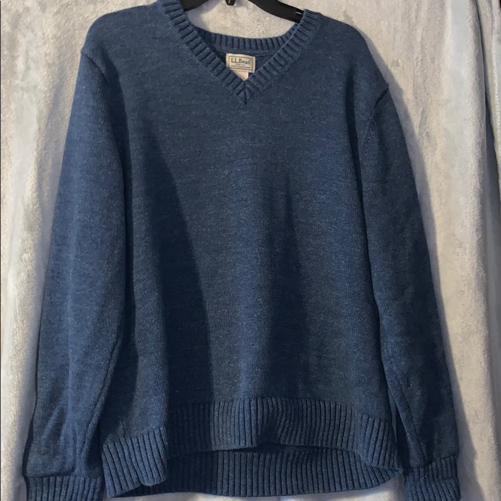 LL Bean V-neck Sweater